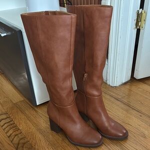 Zodiac Brown Heeled Boots